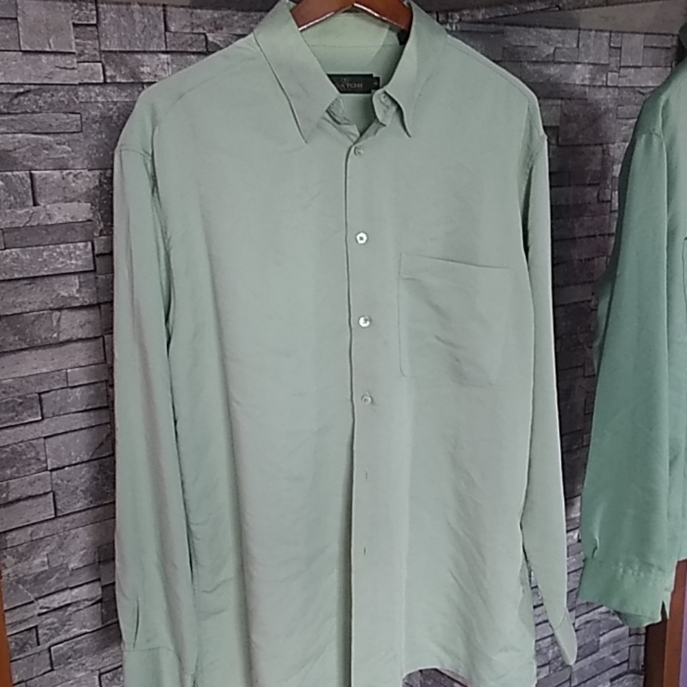 NWOT BUGATCHI UOMO DRESS SHIRT